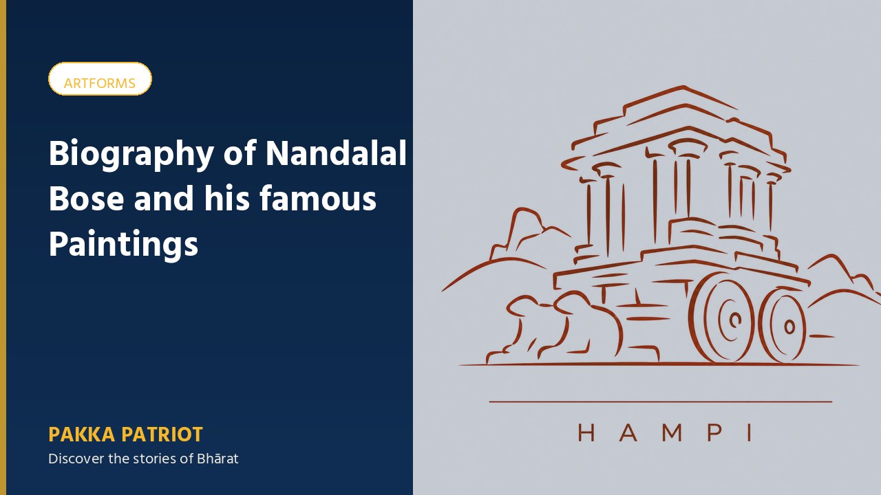 Biography of Nandalal Bose and his famous Paintings