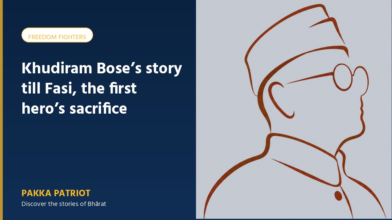 Khudiram Bose’s story till Fasi, the first hero’s sacrifice