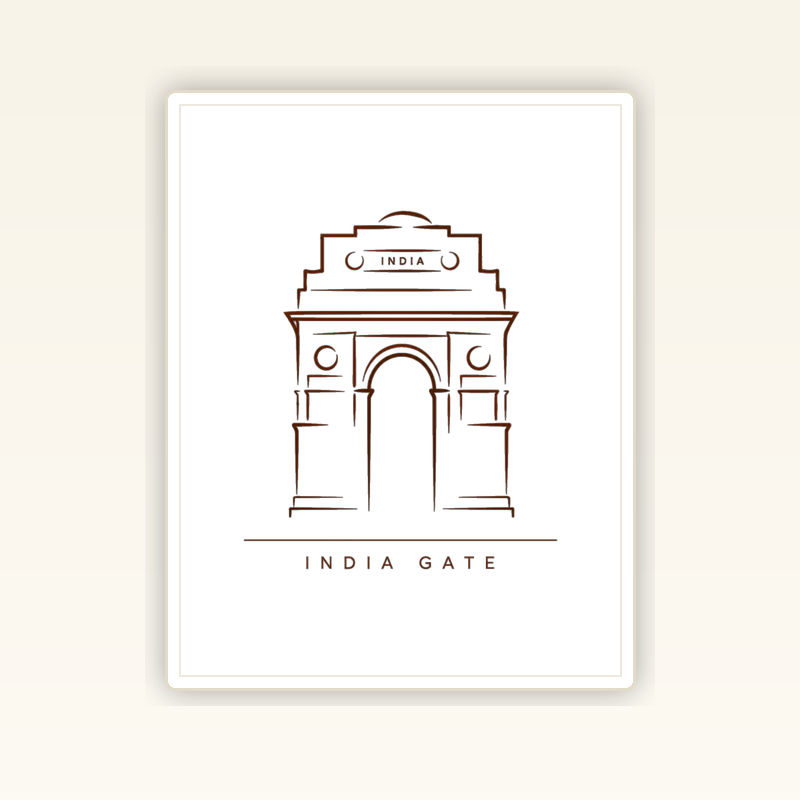 India Gate Poster