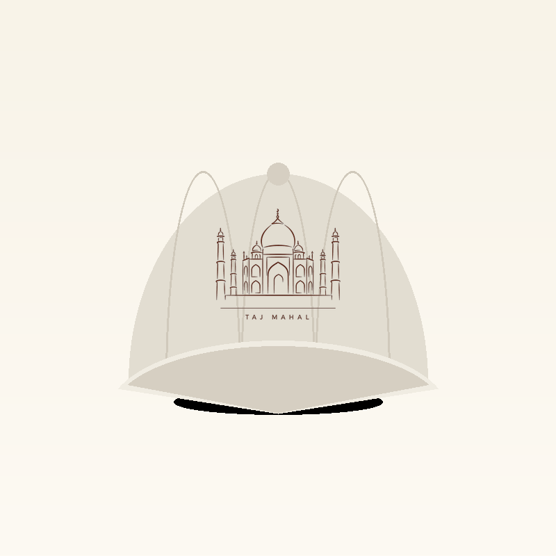 Taj Mahal Cap